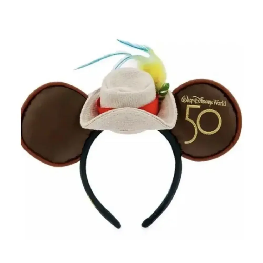 Disney Parks Enchanted Tiki Room Ears Headband 50th Mickey Main Attraction